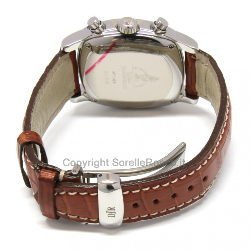 JEANRICHARD CHRONO 35X37MM NERO AUTO PELLE