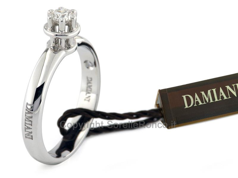 ANELLO SOLITARIO DAMIANI MINOU CT 0.25