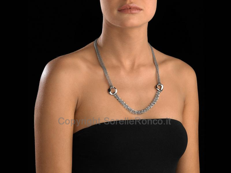 COLLANA SKYFALL BREIL CORTA 2 IN 1