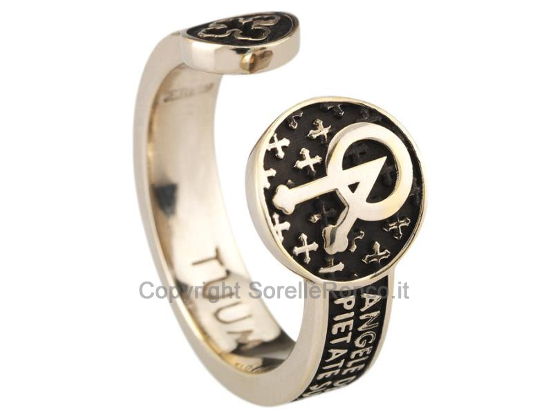 ANELLO INFINITUUM AG BRONZATO ANGELO