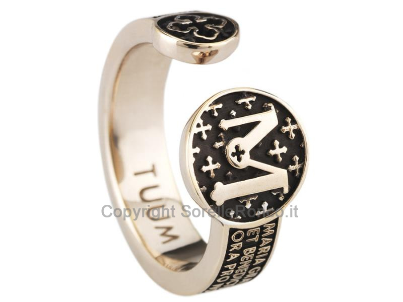ANELLO INFINITUUM AG BRONZATO MATER