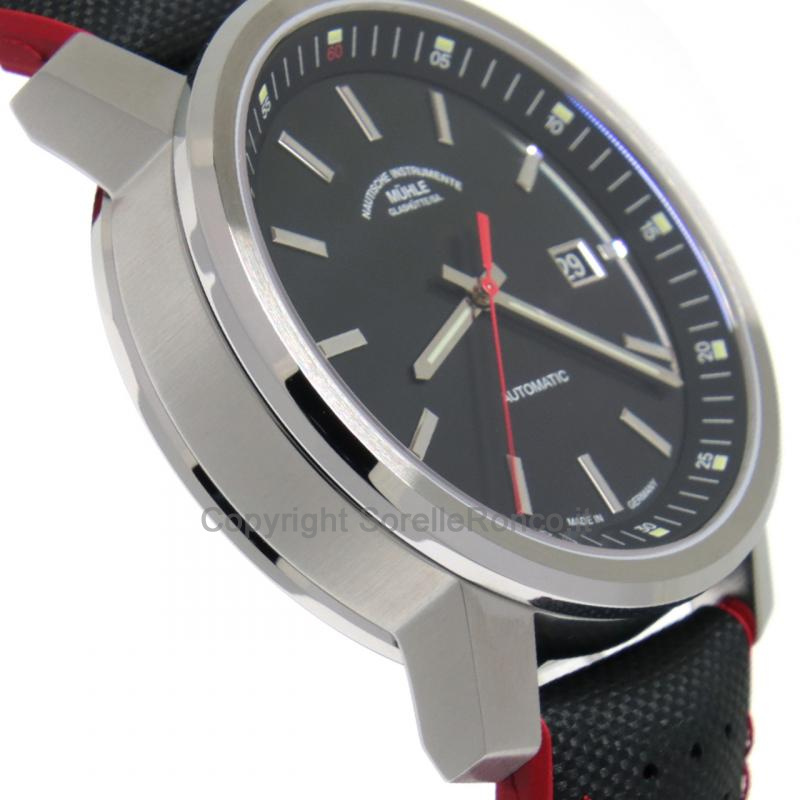 MÜHLE GLASHÜTTE 29ER BIG NERO 42MM GOMMA AUTO