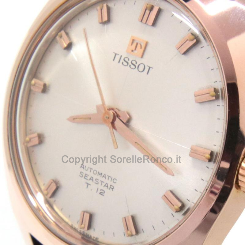 TISSOT SEASTAR 35MM LAMINATO ORO ROSA AUTOMATICO