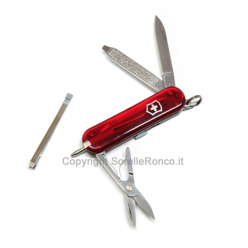 COLTELLINO VICTORINOX SVIZZERO MEDIO TRASPARENTE