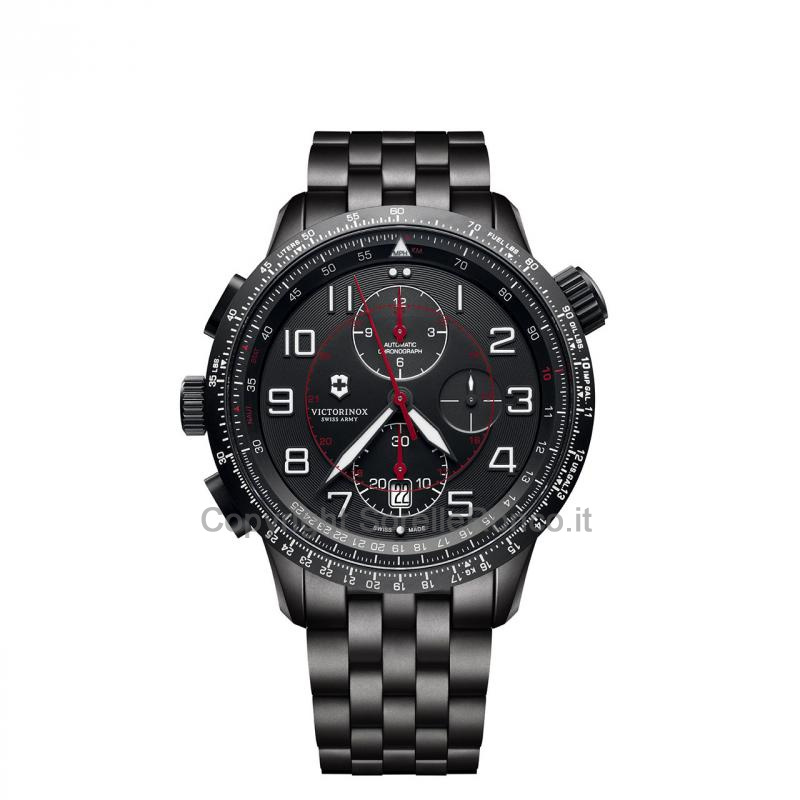 VICTORINOX AIRBOSS MACH 9 BLACK EDITION 45MM