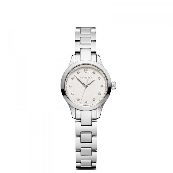 241875 - Victorinox Alliance Slim Xs Bianco Acciaio 28mm