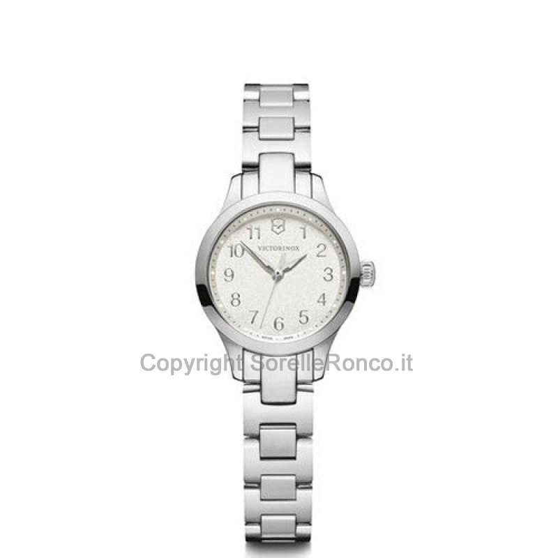 VICTORINOX ALLIANCE XS BIANCO ACCIAIO SILVER 28MM