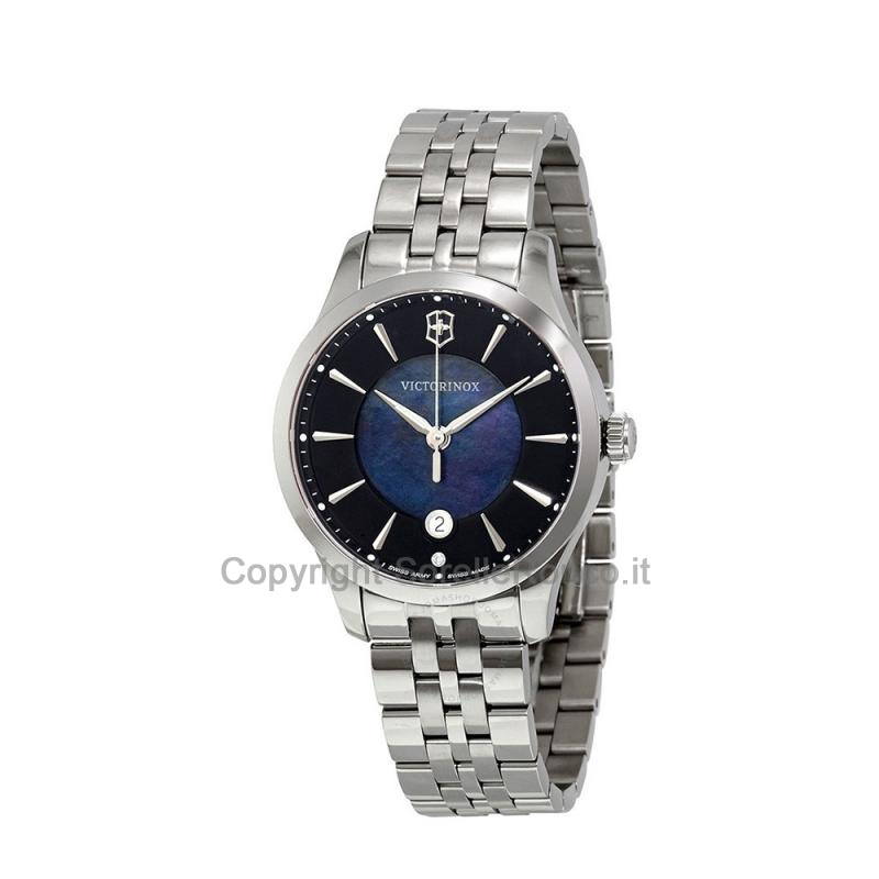 VICTORINOX ALLIANCE SMALL NERO 35MM ACCIAIO