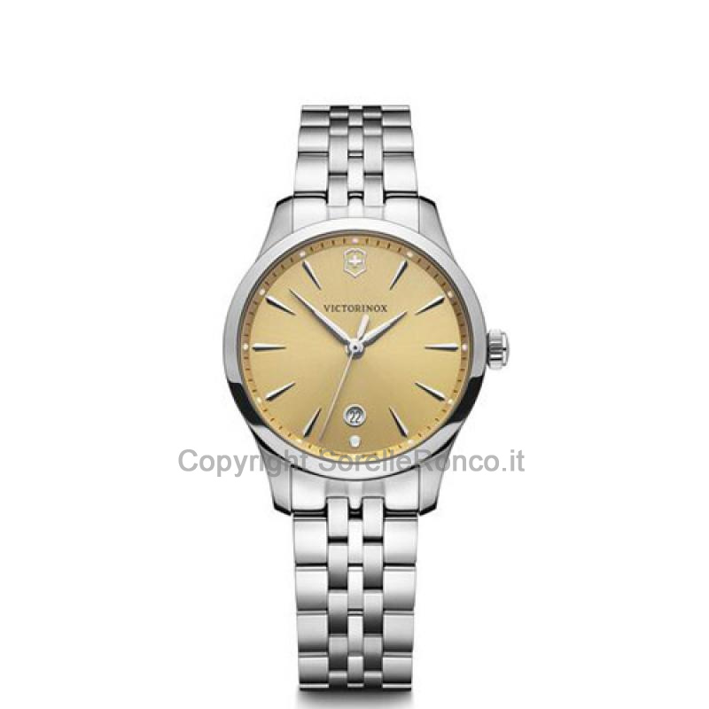 VICTORINOX ALLIANCE SMALL GOLD 35MM 