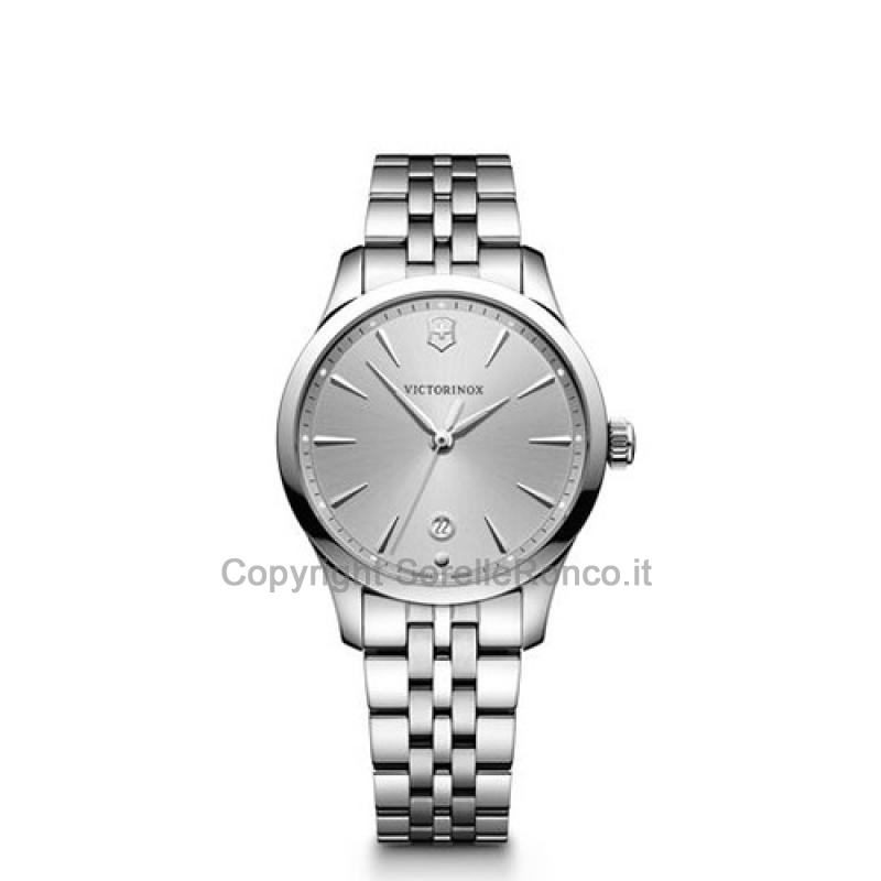 VICTORINOX ALLIANCE SMALL SILVER 35MM