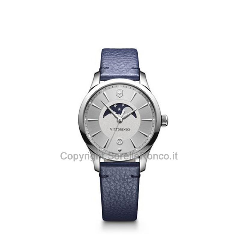 VICTORINOX ALLIANCE SMALL SILVER MOON PHASE 35MM