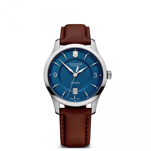 241870 - Victorinox Alliance Mechanical Blu Pelle Marrone 40mm