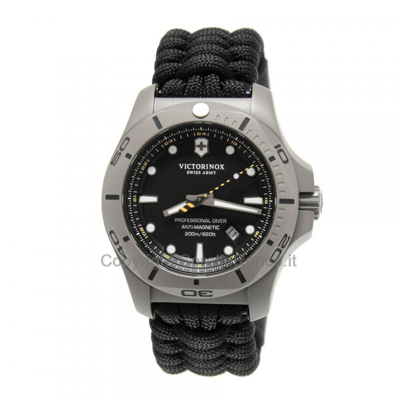 VICTORINOX INOX DIVER GRIGIO TITANIO 45MM PARACORD