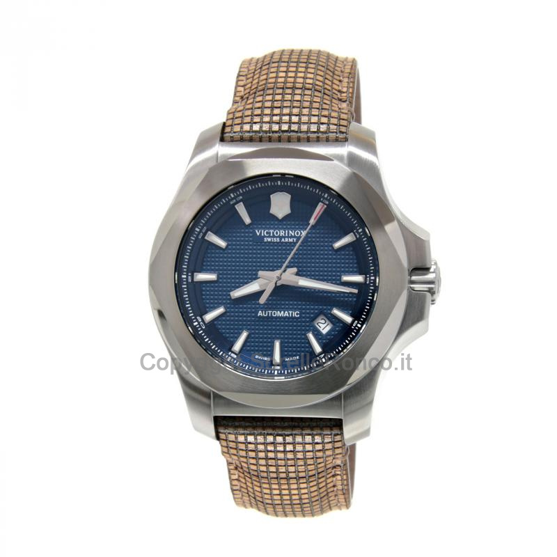 I.N.O.X. Mechanical Blu Cinturino Legno 43mm