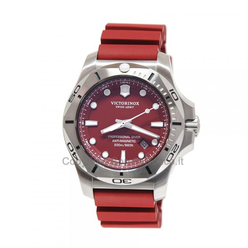 VICTORINOX I.N.O.X. ROSSO GOMMA DIVER 45MM