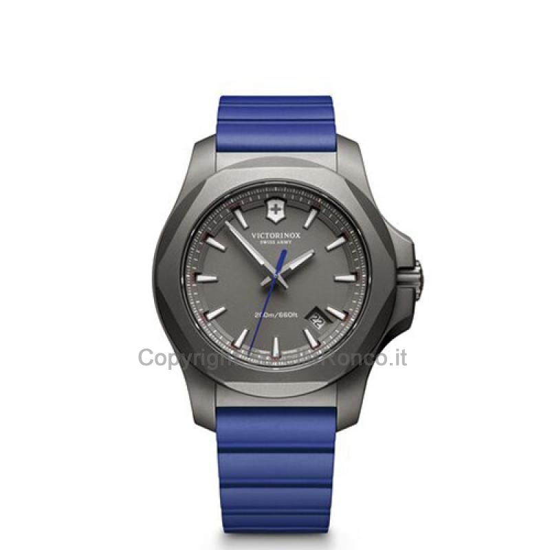 VICTORINOX I.N.O.X. TITANIUM BLU 43MM GOMMA BLU