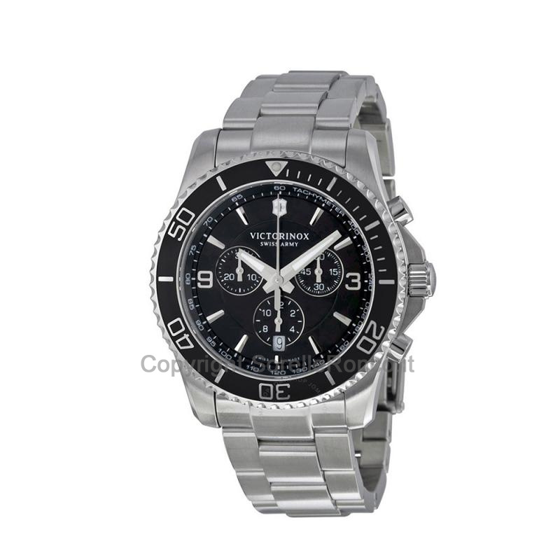 VICTORINOX MAVERICK CHRONO NERO ACCIAIO 43MM