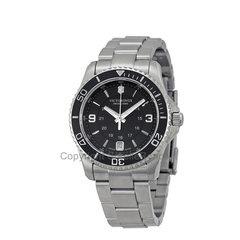 VICTORINOX MAVERICK SMALL NERO ACCIAIO 34MM