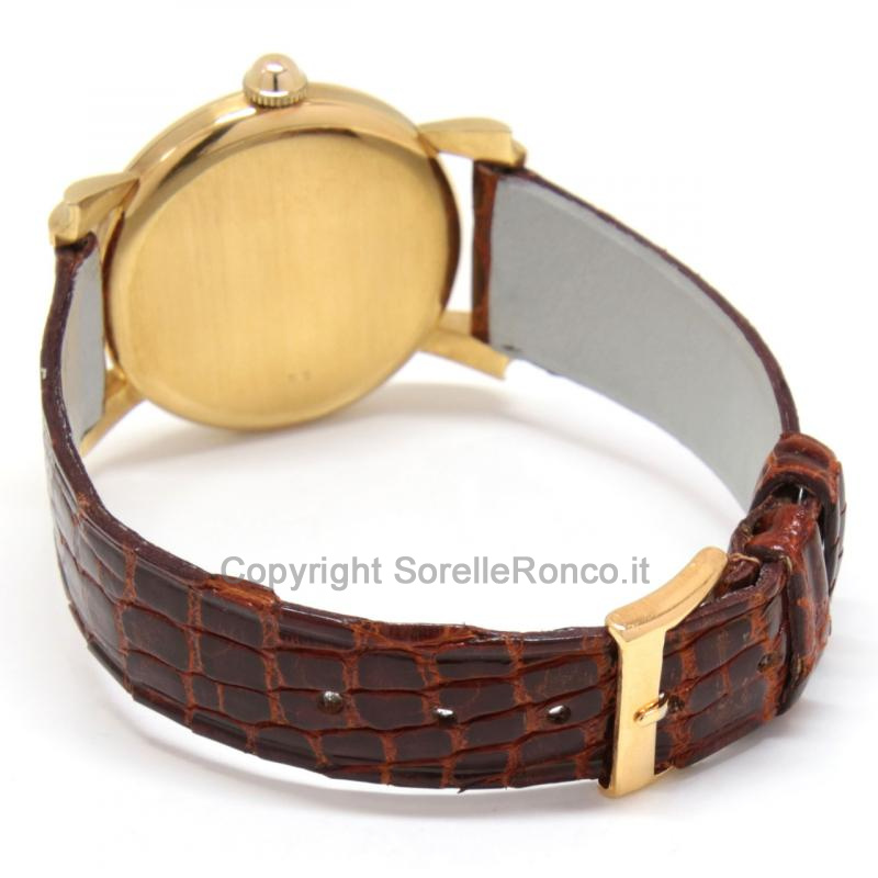 RECORD WATCH 33MM ARGENTO PELLE MARRONE MANUALE