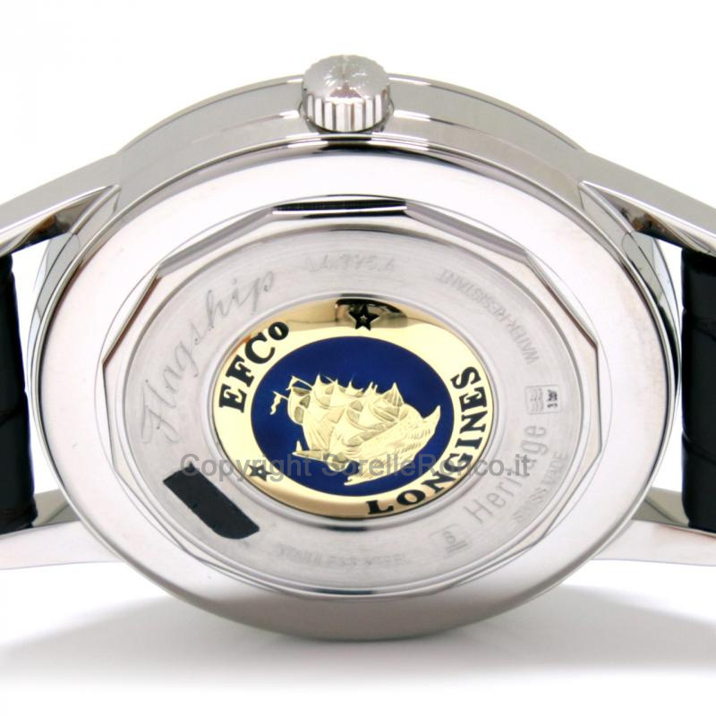 LONGINES HERITAGE FLAGSHIP 38,5MM ARGENTO
