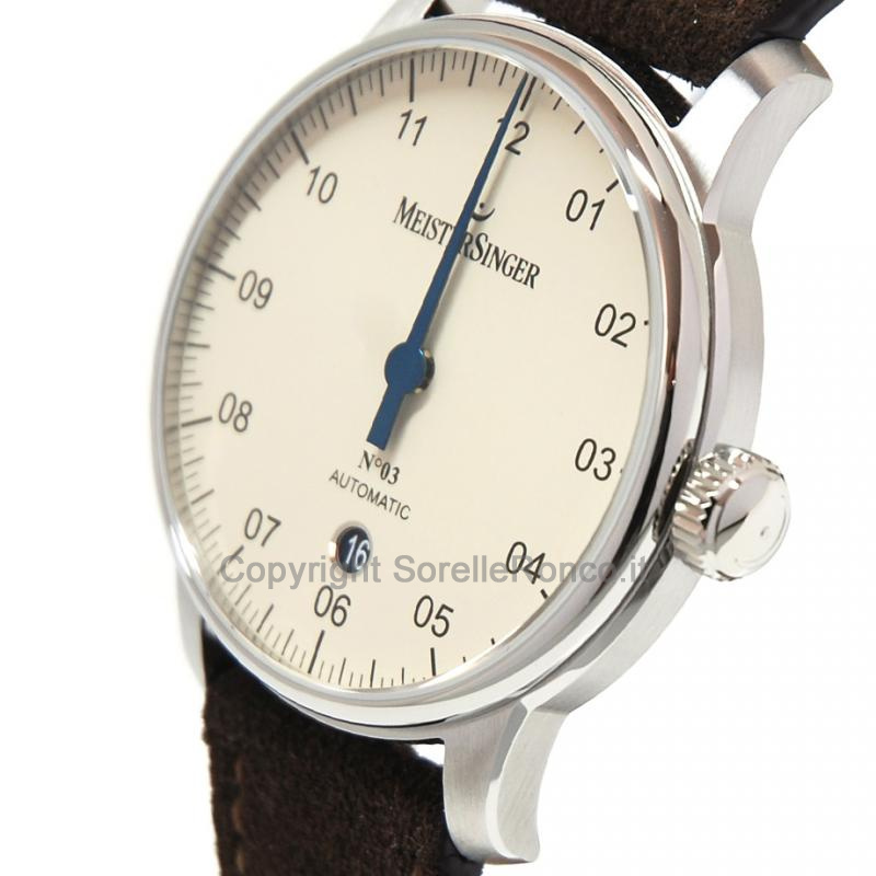 MEISTERSINGER CLASSIC N°3 40MM AVORIO AUTOMATICO