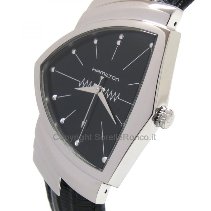 HAMILTON VENTURA NERO QUARZO 32,3X50,3MM