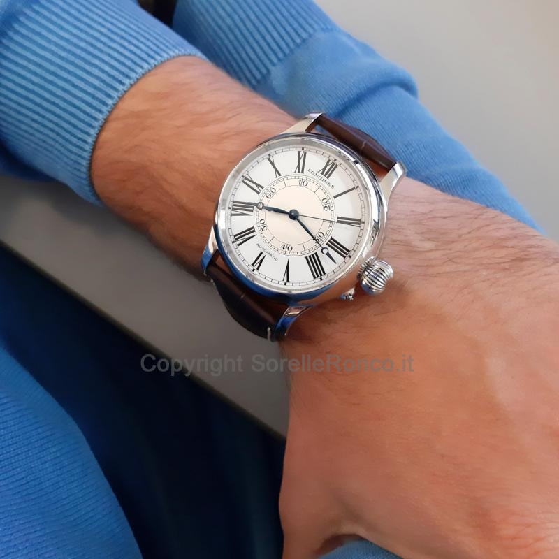 LONGINES HERITAGE WEEMS AUTO 47MM BIANCO