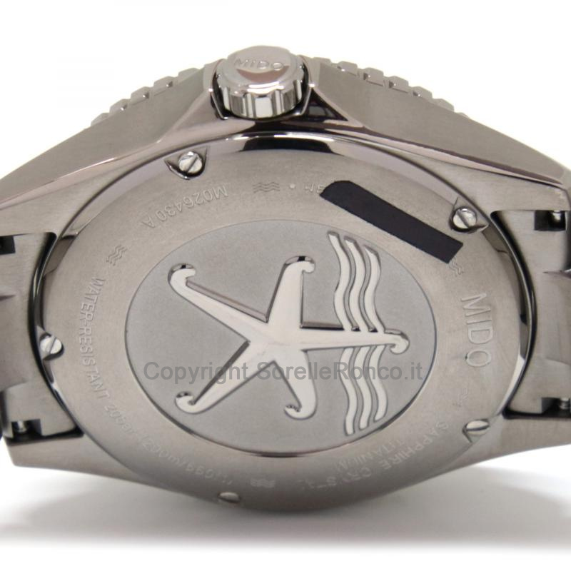 MIDO OCEANS STAR CAPTAIN DIVER 42MM ANTRACITE