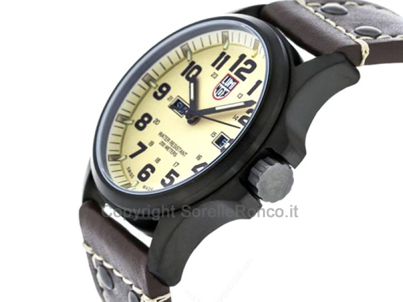 LUMINOX FIELD DAY DATE PVD NERO CREMA
