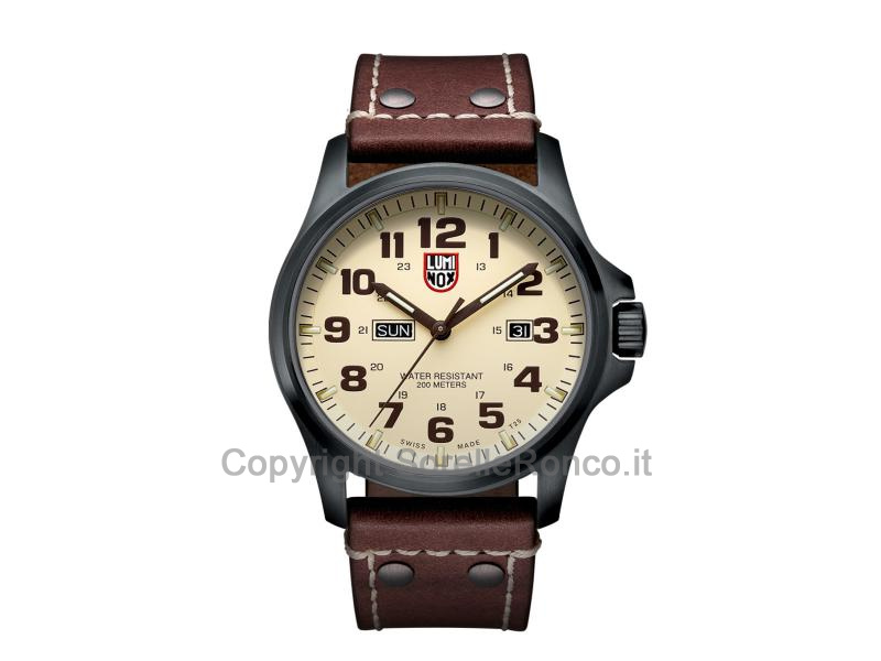 LUMINOX FIELD DAY DATE PVD NERO CREMA