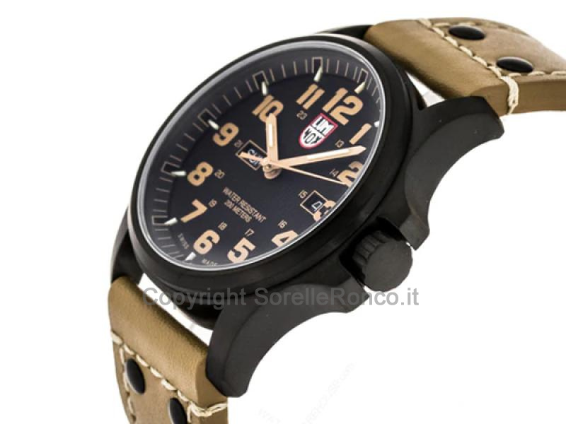 LUMINOX FIELD DAY DATE PVD NERO BEIGE