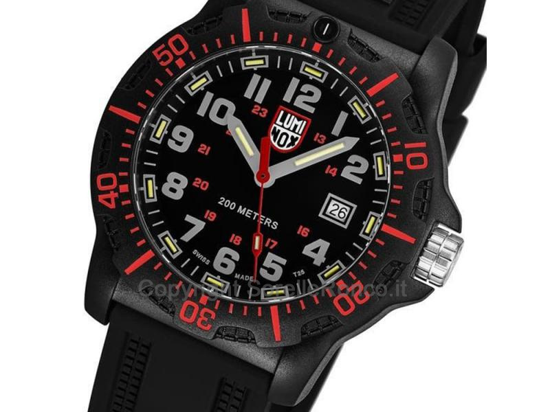 LUMINOX LAND BLACK OPS NERO ROSSO
