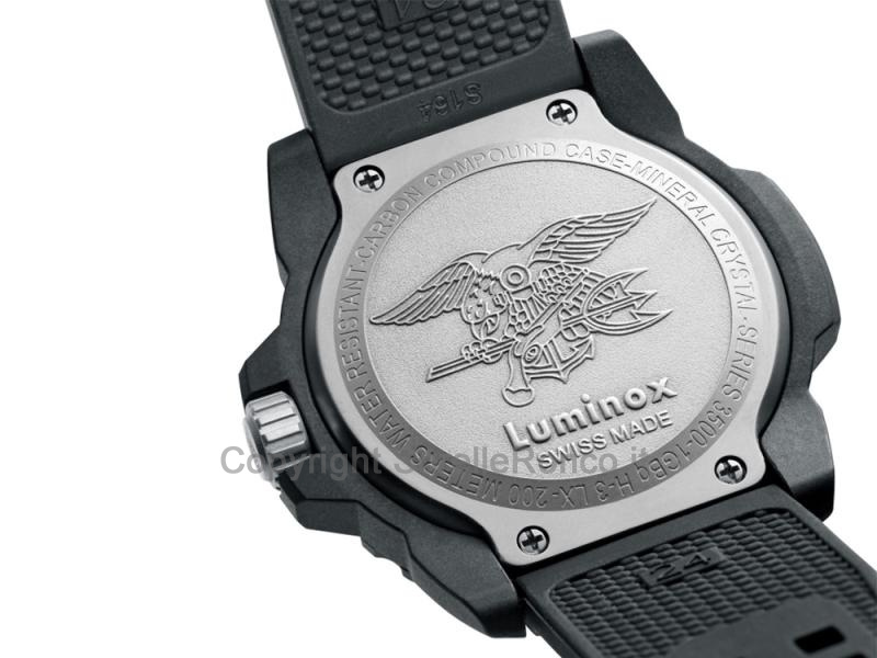 LUMINOX SEA SERIES NAVY SEAL NERO GOMMA