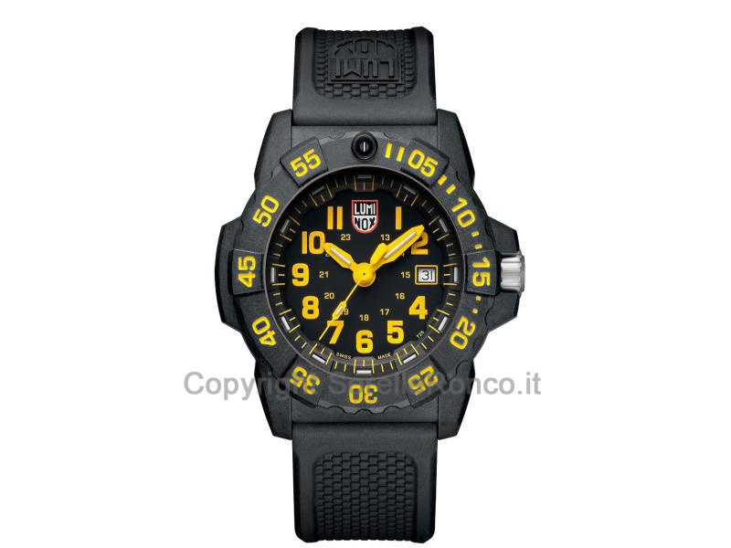 LUMINOX SEA SERIES NAVY SEAL NERO GIALLO