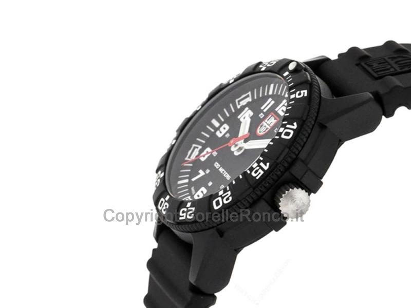 LUMINOX SEA TURTLE CARBONOX NERO E BIANCO 39MM