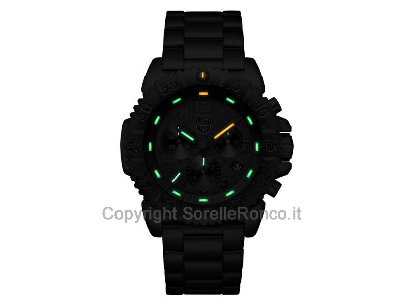 LUMINOX SEA SERIES NAVY CHRONO PVD NERO