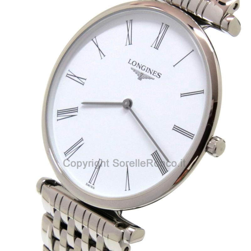 LONGINES LA GRAND CLASSIQUE BIANCO ACCIAIO 33MM