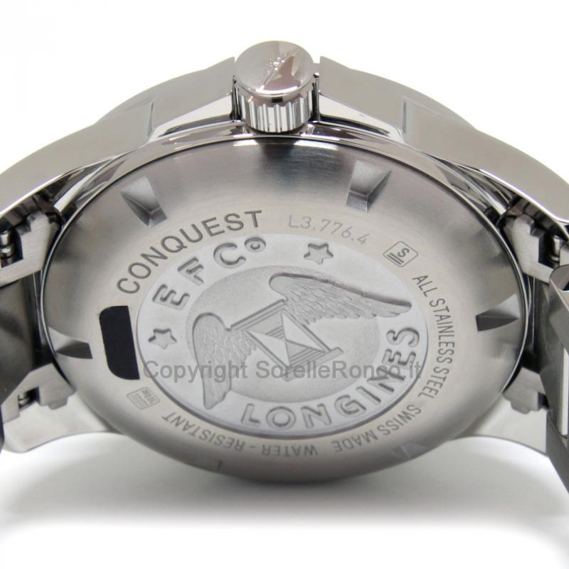 LONGINES CONQUEST BIANCO OPACO AUTOMATICO 39MM