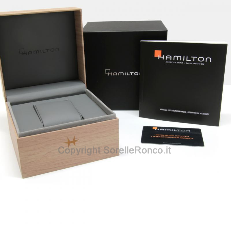HAMILTON VENTURA NERO QUARZO 32,3X50,3MM