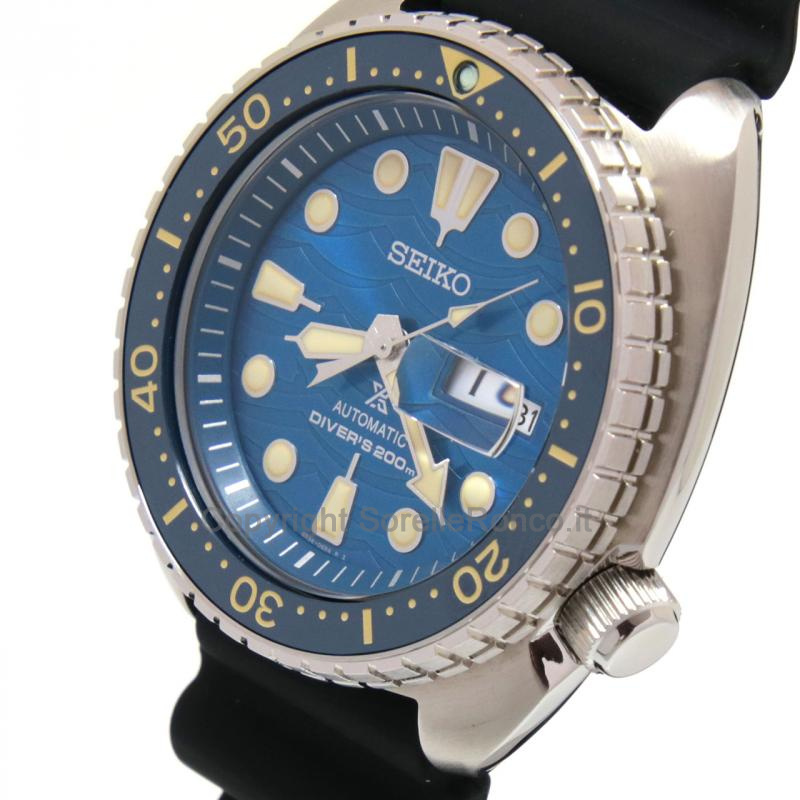 SEIKO PROSPEX BLU 45MM CINTURINO CAUCCIÙ NERO