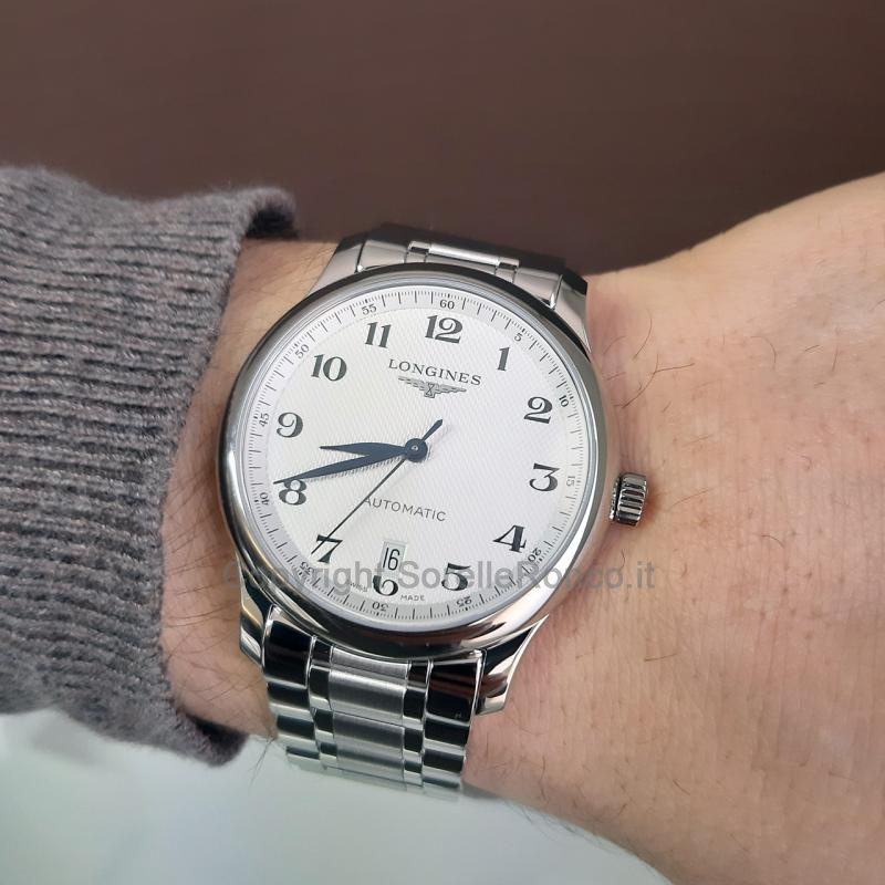 LONGINES MASTER COLLECTION ACCIAIO 38,5MM ARABI