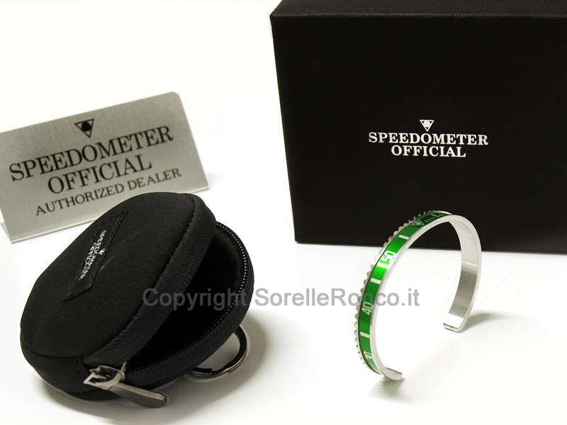 BRACCIALE SPEEDOMETER MGT GHIERA NERA