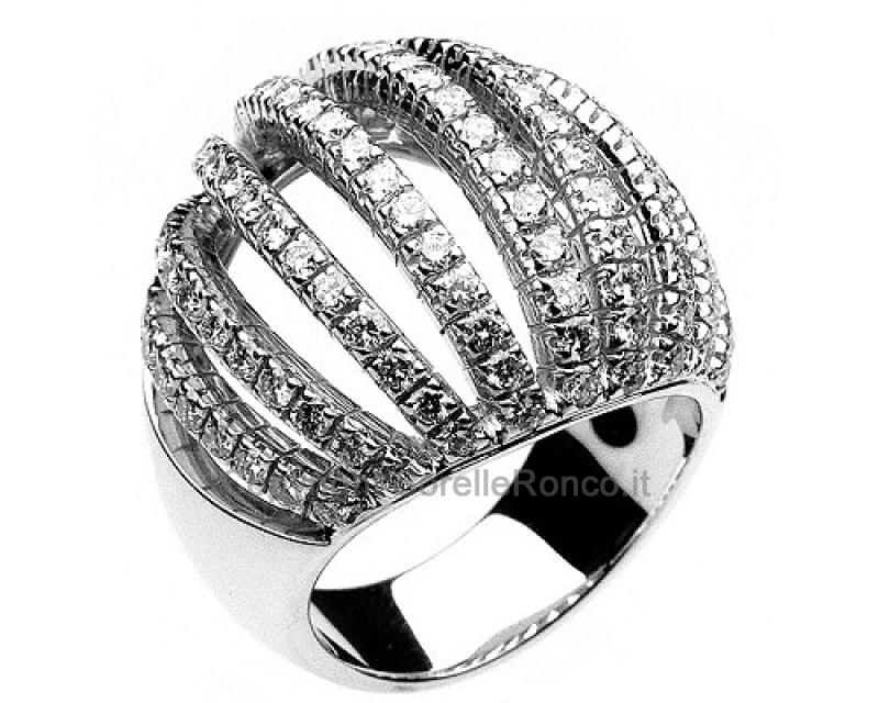 ANELLO FASCIA IN ORO BIANCO