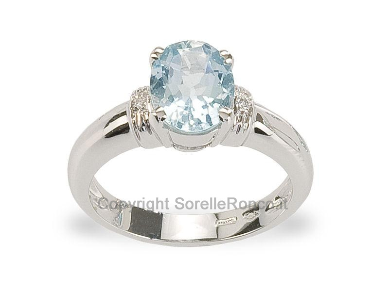 ANELLO CON ACQUAMARINA