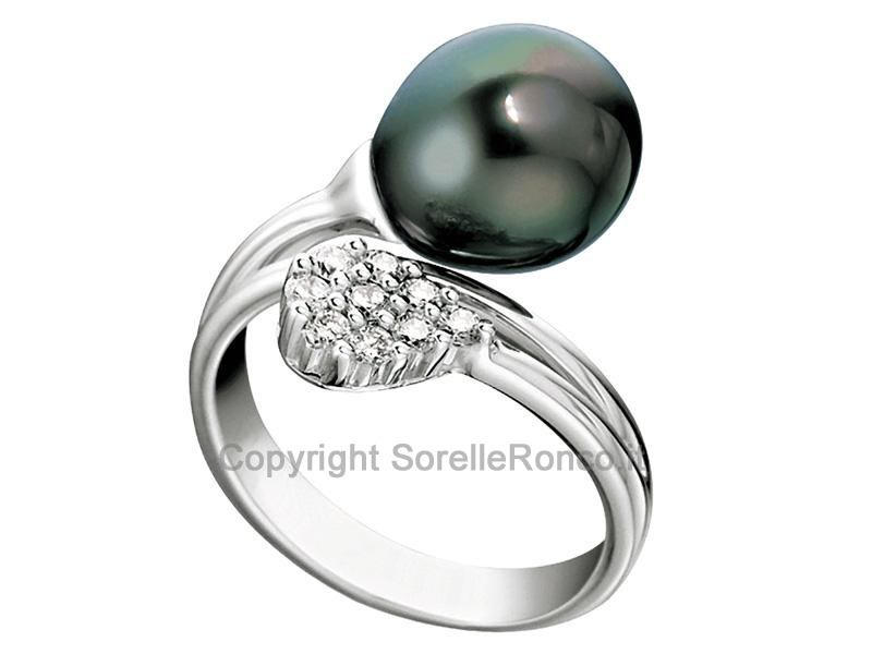 ANELLO NINFEA DAMIANI CON PERLA