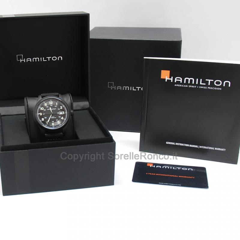 HAMILTON KHAKI FIELD TITANIO 42MM