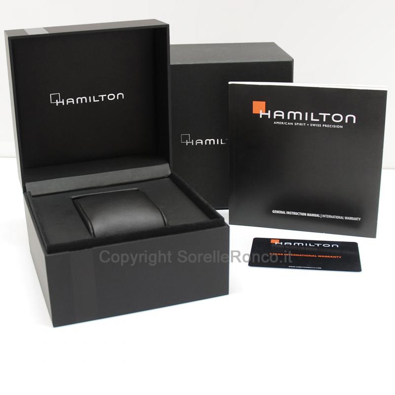 HAMILTON KHAKI FIELD MECCANICO 38MM NERO