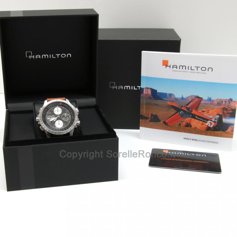 HAMILTON KHAKI AVIATION X-WIND 44MM