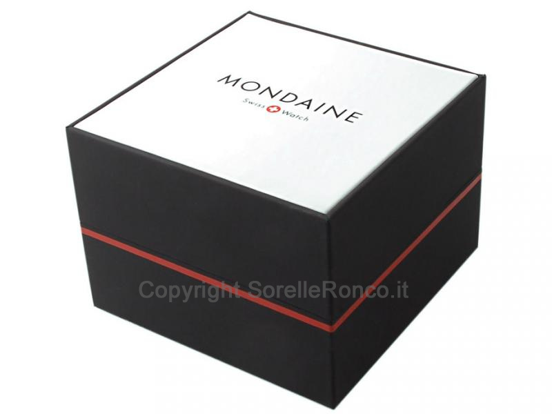 MONDAINE EVO AUTOMATICO DAYDATE BIANCO E NERO 40MM