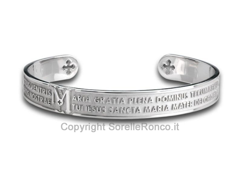 BRACCIALE TUAM AVE MARIA AG RODIATO